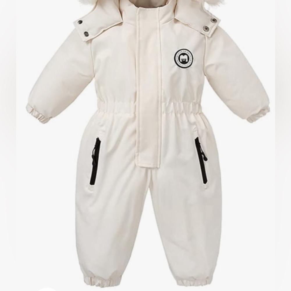Murmurbear Snowsuit with insulation  and cinched waist. New without tag.